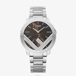 Fendi hombres 41 mm - reloj redondo con logo 2LH8E2450 accesorios moda