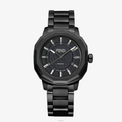 Fendi hombres 42 mm - reloj automático geométrico 2LH8E2397 accesorios moda