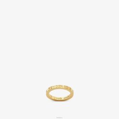 Fendi hombres anillo de firma 2LH8E2711 joyas oro