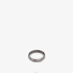 Fendi hombres anillo de metal 2LH8E2701 joyas rutenio
