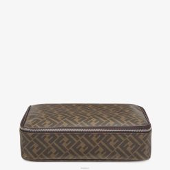 Fendi hombres bolsa de viaje de tela 2LH8E2486 accesorios negro