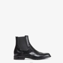 Fendi hombres botas chelsea de cuero 2LH8E2311 zapatos negro