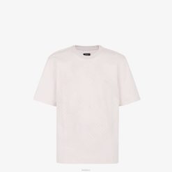 Fendi hombres camiseta de punto 2LH8E1977 vestir blanco