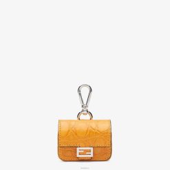 Fendi hombres encanto de caimán 2LH8E2423 accesorios naranja