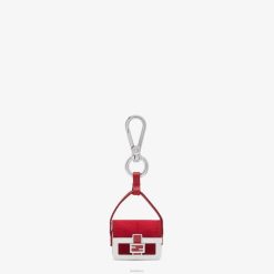 Fendi hombres encanto de seda 2LH8E2461 accesorios rojo