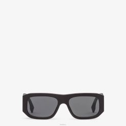 Fendi hombres gafas de sol de acetato sombra 2LH8E2362 accesorios negro