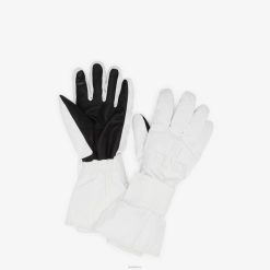 Fendi hombres guantes de tela técnica 2LH8E2195 accesorios blanco
