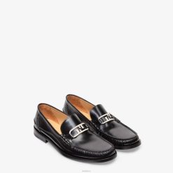 Fendi hombres mocasines de cuero 2LH8E2289 zapatos negro