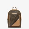 Fendi hombres mochila de tela ff 2LH8E1879 accesorios marrón