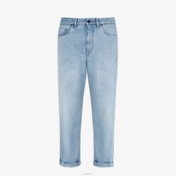 Fendi hombres pantalones vaqueros 2LH8E1949 vestir azul