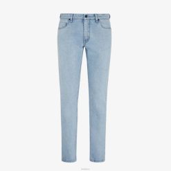 Fendi hombres pantalones vaqueros 2LH8E2037 vestir azul