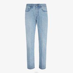 Fendi hombres pantalones vaqueros 2LH8E2048 vestir azul
