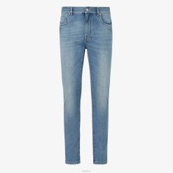 Fendi hombres pantalones vaqueros 2LH8E2079 vestir azul