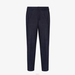 Fendi hombres pantalones vaqueros 2LH8E2156 vestir azul