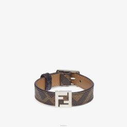 Fendi hombres pulsera 2LH8E2698 joyas marrón