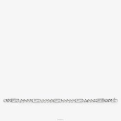 Fendi hombres pulsera baguette 2LH8E2727 joyas plata