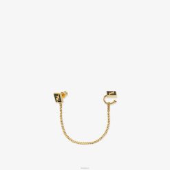 Fendi mujer arete 2LH8E1646 joyas oro