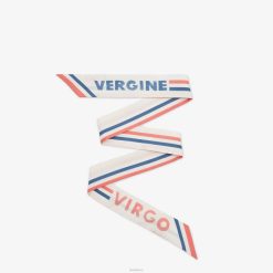 Fendi mujer bandeau de seda envolvente 2LH8E115 accesorios blanco