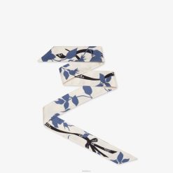 Fendi mujer bandeau de seda orgánica 2LH8E215 accesorios azul