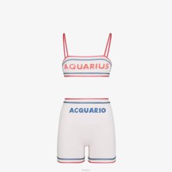 Fendi mujer bikini de licra 2LH8E1022 vestir blanco