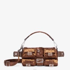 Fendi mujer bolsa de nylon 2LH8E777 accesorios marrón