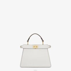 Fendi mujer bolso acolchado de napa 2LH8E910 accesorios blanco