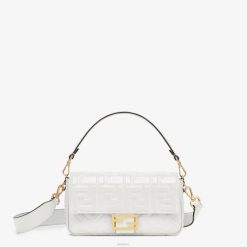 Fendi mujer bolso baguette de piel 2LH8E749 accesorios blanco