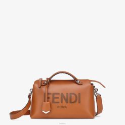 Fendi mujer bolso boston de cuero 2LH8E753 accesorios marrón
