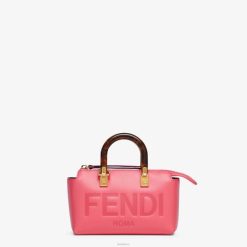 Fendi mujer bolso boston pequeño de piel 2LH8E717 accesorios rosa