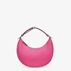 Fendi mujer bolso de cuero fucsia 2LH8E569 accesorios rosa
