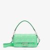 Fendi mujer bolso de napa con motivo ff cosido 2LH8E710 accesorios verde