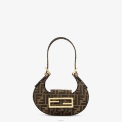 Fendi mujer bolso mini ff de tela 2LH8E587 accesorios multicolor