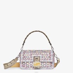 Fendi mujer bolso reedición con multibordado 2LH8E780 accesorios multicolor