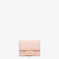 Fendi mujer cartera ff de napa 2LH8E1525 accesorios rosa