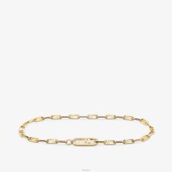 Fendi mujer cinturón metálico 2LH8E358 accesorios oro