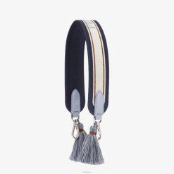 Fendi mujer correa de hombro de cinta 2LH8E138 accesorios azul