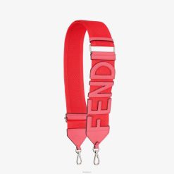 Fendi mujer correa de hombro de cinta 2LH8E224 accesorios rosa