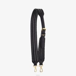 Fendi mujer correa de hombro de cuero 2LH8E194 accesorios negro