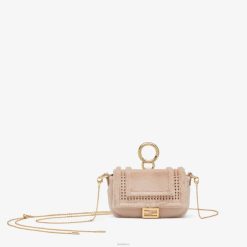 Fendi mujer encanto de visón 2LH8E398 accesorios rosa