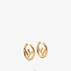 Fendi mujer f es aretes 2LH8E1616 joyas oro