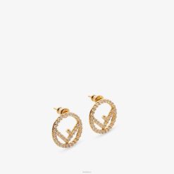 Fendi mujer f es aretes 2LH8E1631 joyas oro