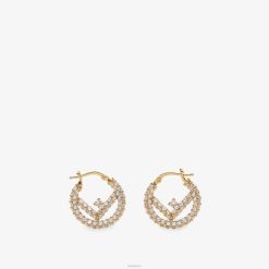Fendi mujer f es aretes 2LH8E1727 joyas oro
