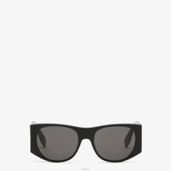 Fendi mujer gafas de sol baguette de acetato 2LH8E17 accesorios marrón