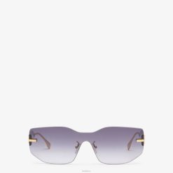 Fendi mujer gafas de sol con escudo degradado 2LH8E242 accesorios moda