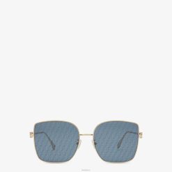 Fendi mujer gafas de sol con lentes y micro logo ff 2LH8E348 accesorios moda
