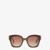 Fendi mujer gafas de sol de acetato color caramelo 2LH8E150 accesorios moda