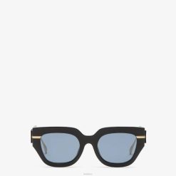 Fendi mujer gafas de sol de acetato gráfico 2LH8E255 accesorios moda