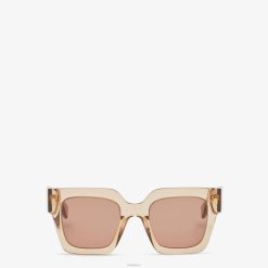 Fendi mujer gafas de sol de acetato roma 2LH8E147 accesorios beige