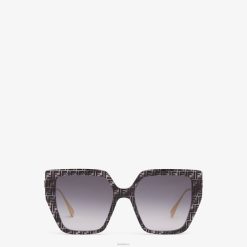 Fendi mujer gafas de sol havana ff de acetato 2LH8E293 accesorios gris