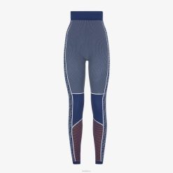 Fendi mujer leggings sin costuras 2LH8E1166 vestir azul